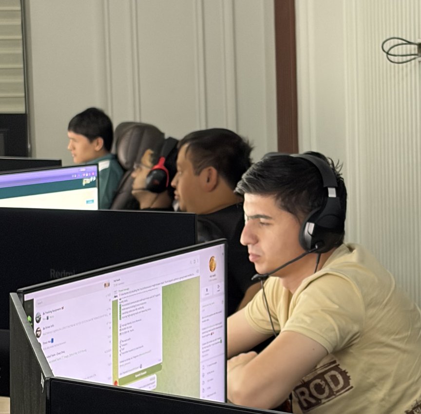 Dispatch team at work